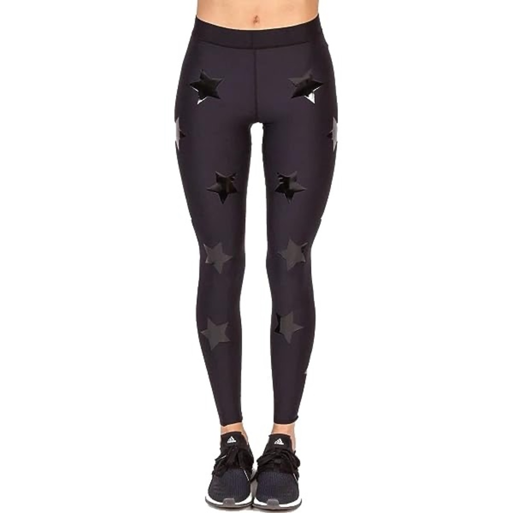 Ultracor Knockout Black Star Print Crop Leggings